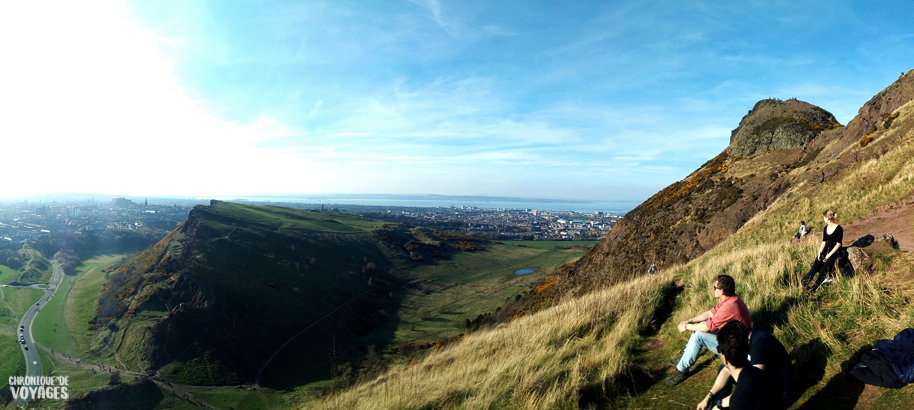 Les collines d'Arthur's Seat & Hollyrood Park, Edimbourg -Chronique de Voyages