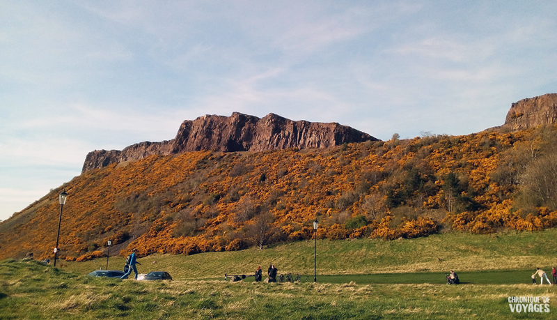 Les collines d'Arthur's Seat & Hollyrood Park, Edimbourg -Chronique de Voyages