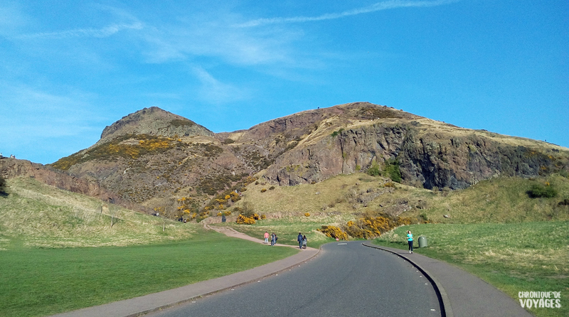 Les collines d'Arthur's Seat & Hollyrood Park, Edimbourg -Chronique de Voyages