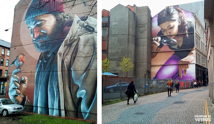 Street Art et Fresques de rues, Edimbourg -Chronique de Voyages