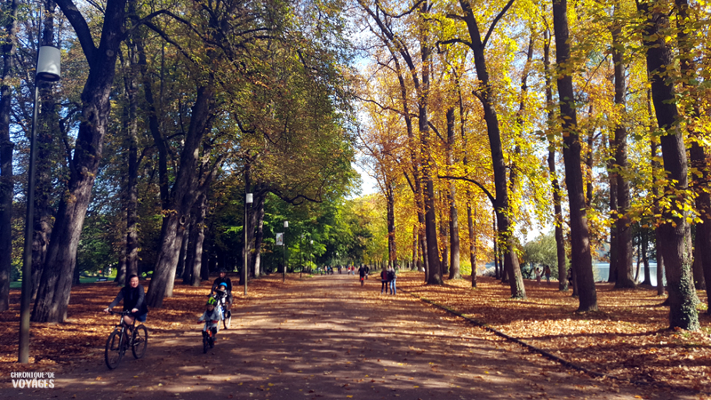 Parc de la tête d'Or à Lyon