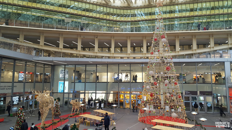 Sapin Noel Forum des Halles